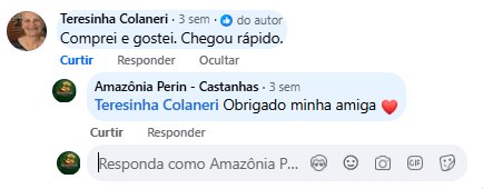 Comentário: comprei e gostei, chegou rápido